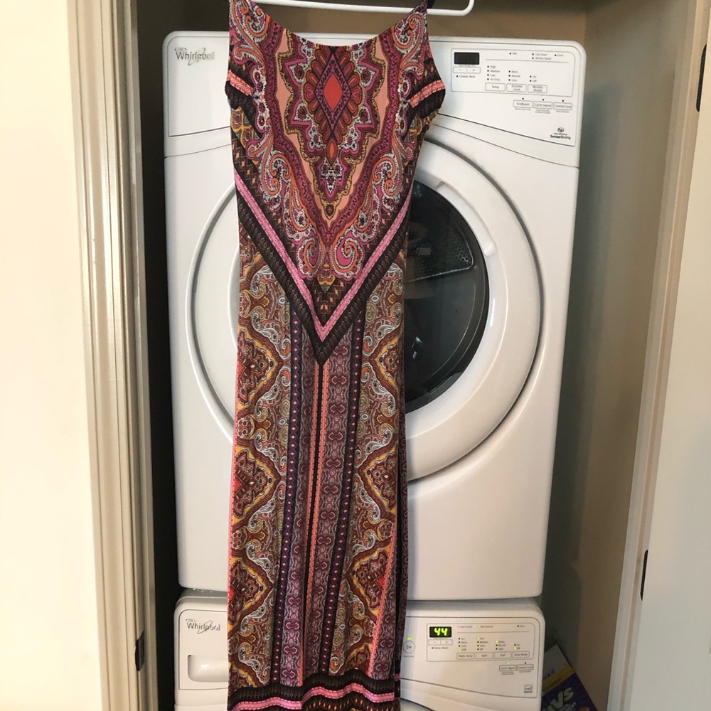 Super long maxi dress